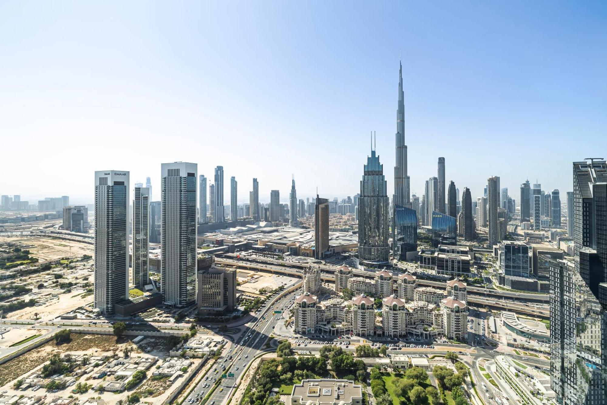 ドバイ1Br Burj Khalifa View Index Tower Difcアパートメント エクステリア 写真